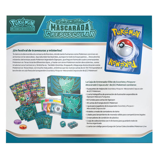 Pokémon: Mascarada crepuscular - ETB (ESPAÑOL)